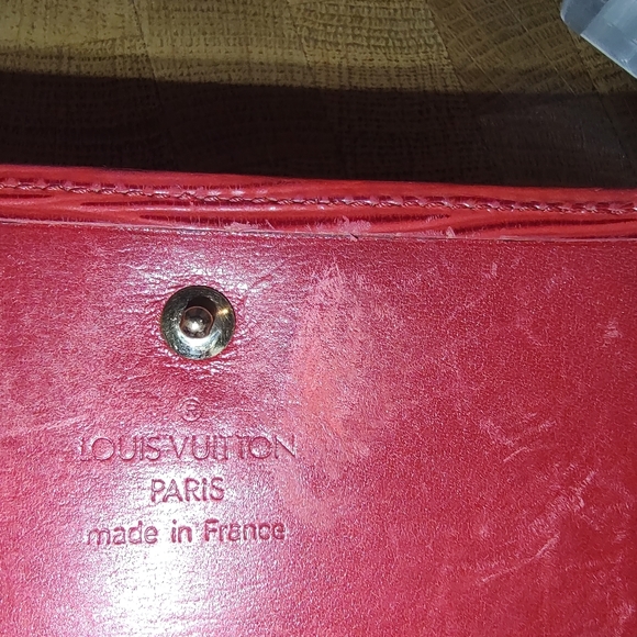 vintage Louis Vuitton epi wallet 90s Elise portefeuille trifold - Picture 16 of 16